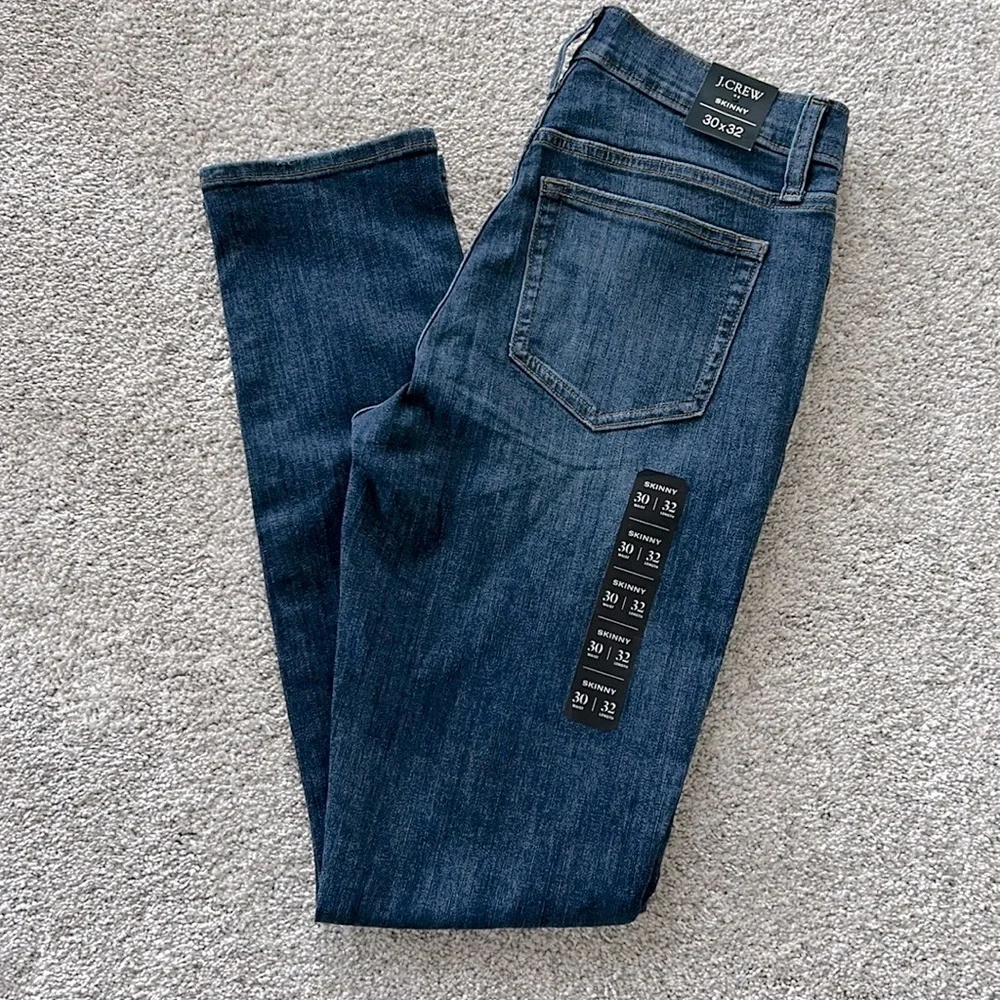 Men’s J. Crew Skinny Fit Jean in Signature Flex - Picture 1 of 6